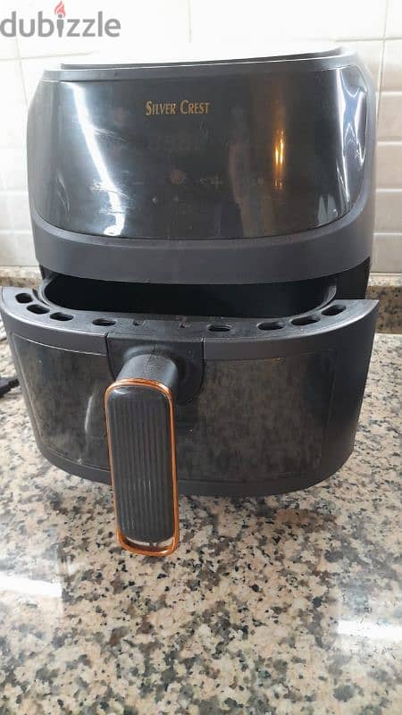 silver crest air fryer made in Germany like new 1