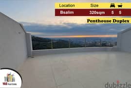 Bsalim 320m2 | 55m2 Terrace | Penthouse Duplex | AMK | 0