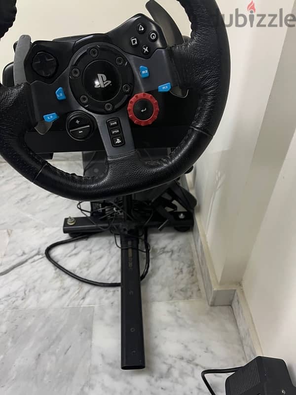 racing steering wheel stand 1