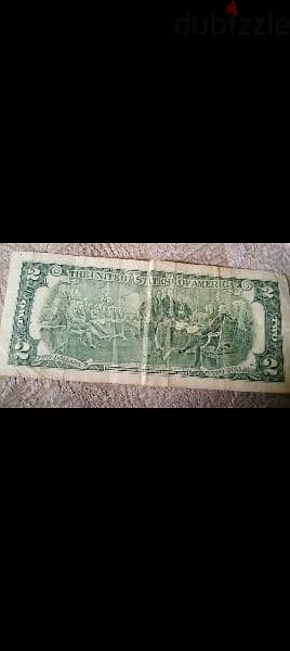 USA 2 DOLLARS Rare Vintage Currency Collect barely used Still Good=22$ 1