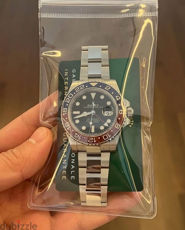 Rolex GMT-Master 2 pepsi swiss clone 1:1 0