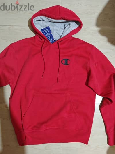 champion hoodie original size M, L