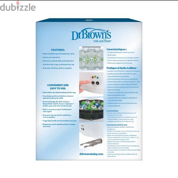 Dr. Brown's Deluxe Electric Baby Bottle Sterilizer. 3