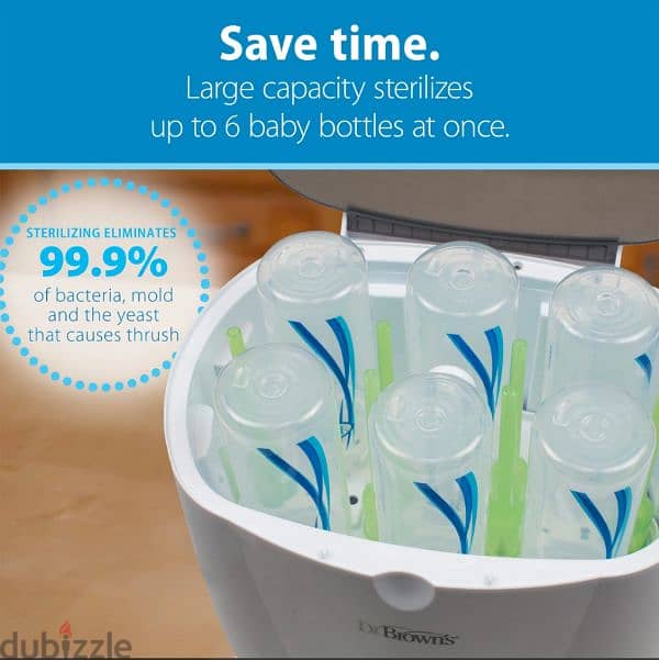 Dr. Brown's Deluxe Electric Baby Bottle Sterilizer. 5