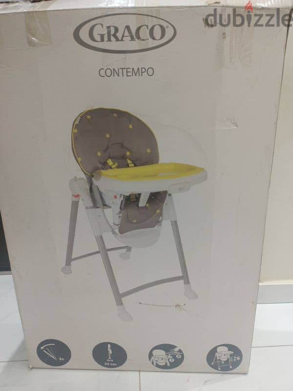 high chair like new 3