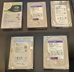 4x 8tb 1x 10tb HDDs 100% Health and Performance 0