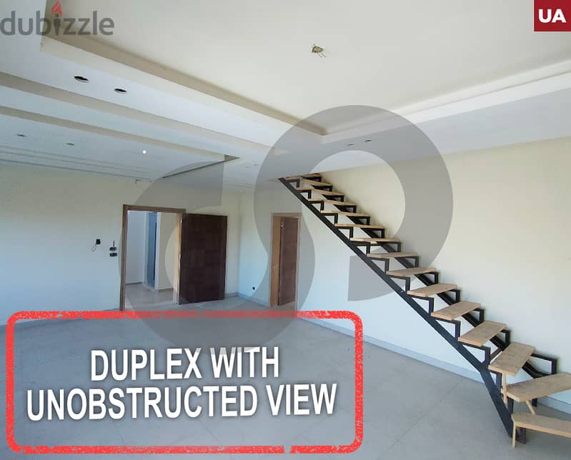 duplex -unobstructed view-ZGHARTA/زغرتا REF#UA113529 0