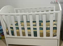 baby crib wood 0