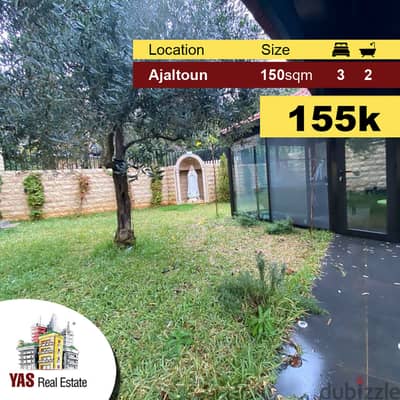 Ajaltoun 150m2 | 250m2 Garden | Smart Home | Mountain View | EL |