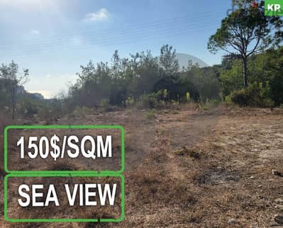 Sea-view, zero slope, Aley, Bchamoun/ بشامون REF#KR113538