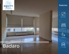 245 SQM Apartment For Sale In Badaro شقة للبيع في بدارو #JZ1034163 0