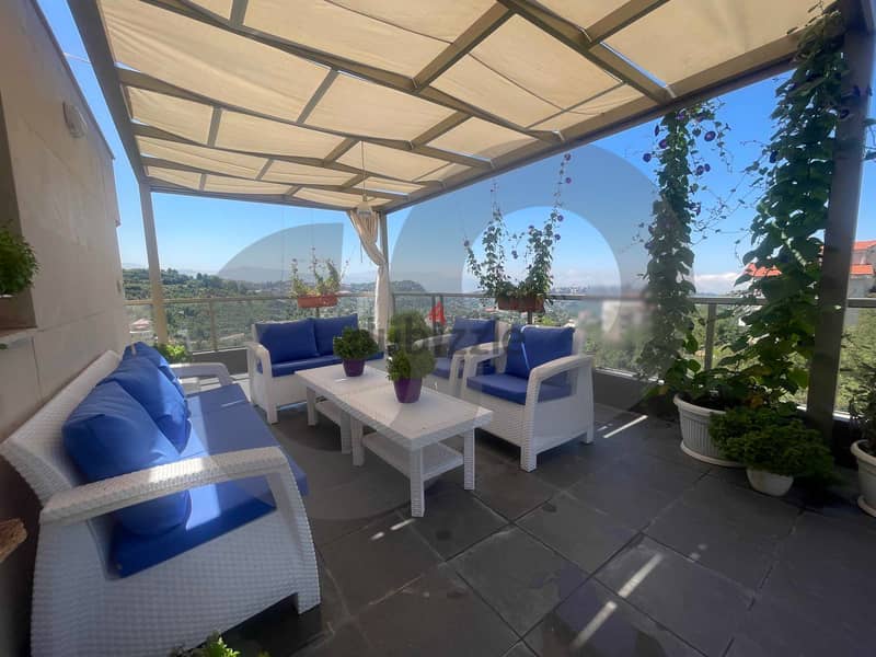 MOUNTAIN VIEW / SPACIOUS TERRACE IN BEKAATET ACHKOUT ! REF#KN01328. 1