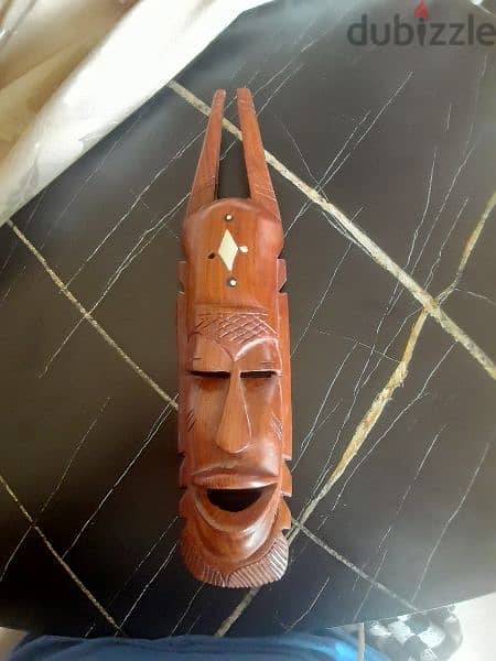 African tribal mask, from the Ivory Coast region, 0