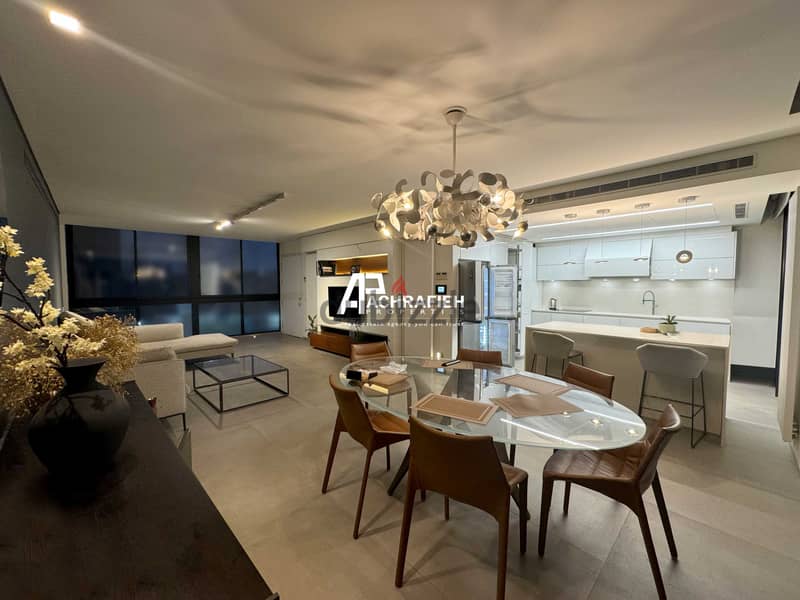 Open Sea/City View Apartment For Rent In Achrafieh 2