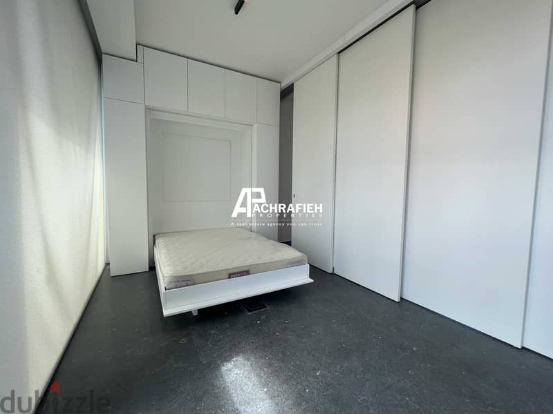 Shared Rooftop - Open Seaview Apartment For Rent in Achrafieh 13