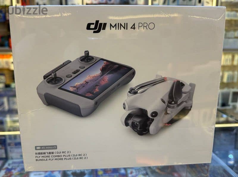 Used like new Dji Mini 4 Pro  (dji Rc2)   without battery 0