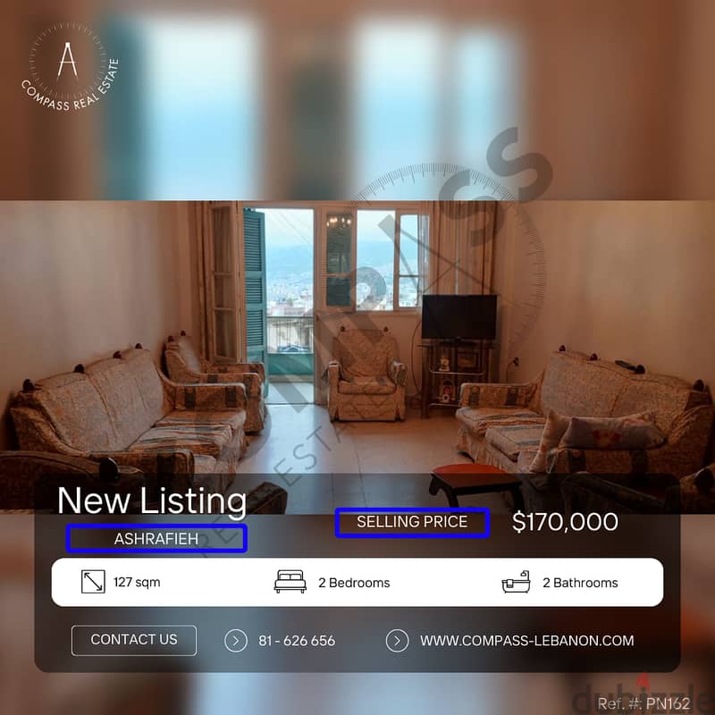 Apartment for Sale in Ashrafieh 0