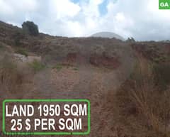 Land for sale in Akkar -khraybe/عكار -الخريبة   REF#GA112706 0