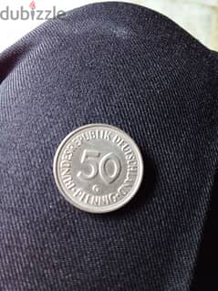 50 pfennig 1985 0