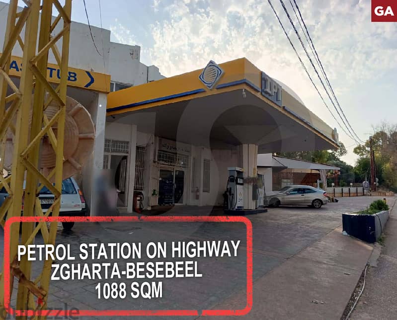 Petrol Station -Zgharta-besebeel/زغرتا بسبيل REF#GA113567 0