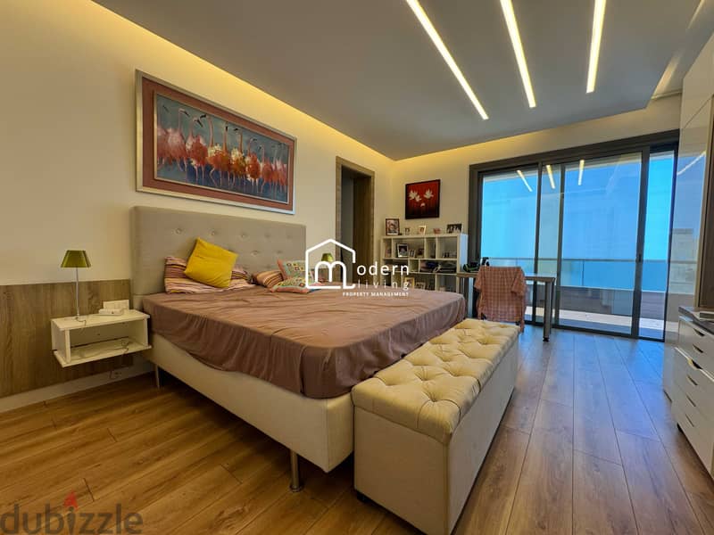 260 Sqm + 300 Sqm Rooftop Apartment for Sale in Waterfront Dbayeh 8