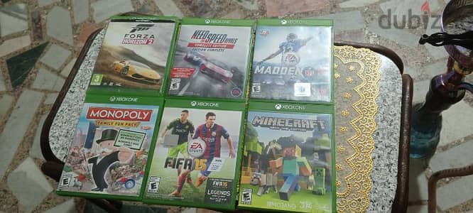 6 games xbox one