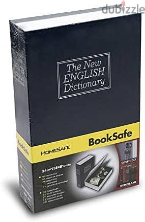 The New ENGLISH Dictionary Hidden Book Safe خزنة مخفية بشكل قاموس/كتاب