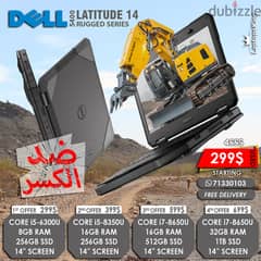 DELL LATITUDE 14 5400 RUGGED SERIES 14" LAPTOPS 0