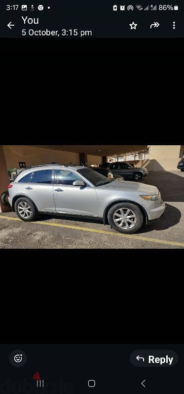 infiniti  fx 35 2007 5