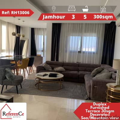 Prime Furnished Duplex in Jamhour دوبلكس مفروش فاخر في الجمهور