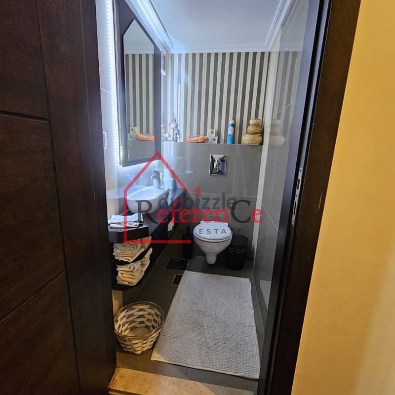 Furnished apartment for sale in sabtieh شقة مفروشة للبيع في السبتية 5