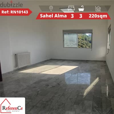 Renovated Apartment in Sahel Alma شقة مجددة في ساحل علما