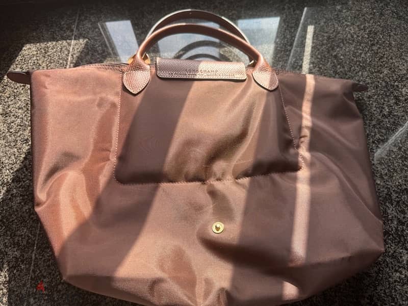 Meduim longchamp brown bag 1