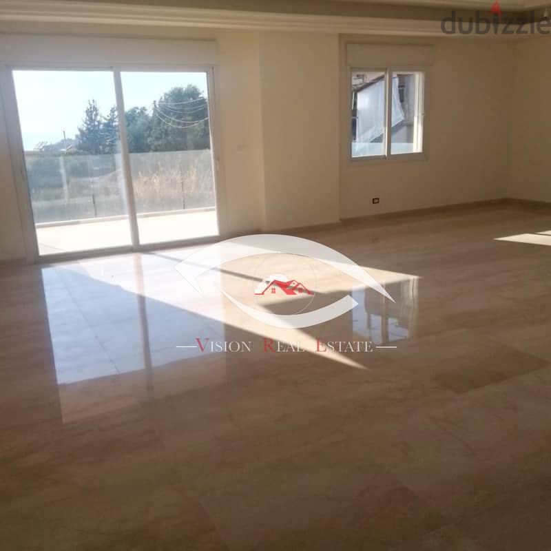 APARTMENT FOR RENT IN GHAZIR  شقة للايجار في غزير 4