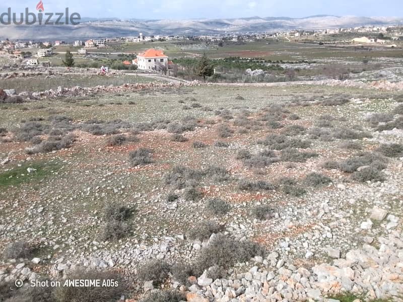 ارض للبيع في بيت لهيا  land for sale in bayt lahya rashaya 1