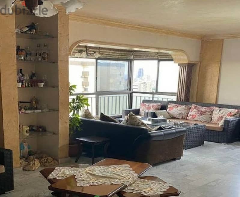 135 Sqm | Semi Furnished Apartment For Sale In Jdeideh | Sea View 0