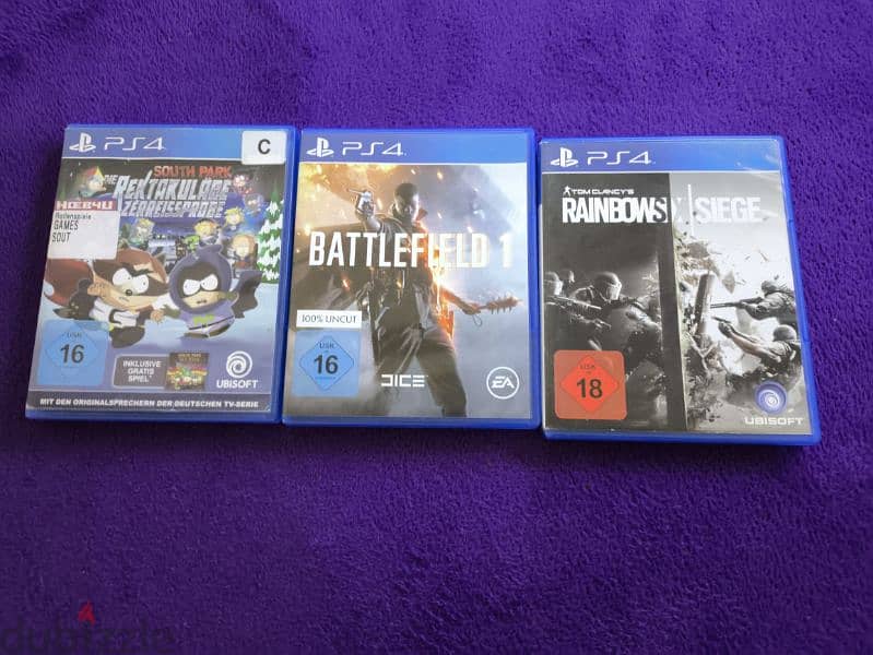 great condition ps4 games 0