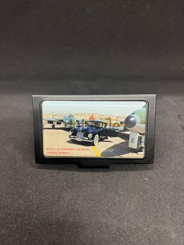 Collectible Business Card Holder - Royal Automobile Museum, Amman 0