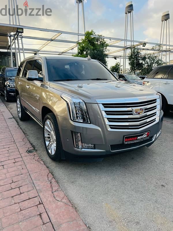 Cadillac Escalade Platinum 2017 1