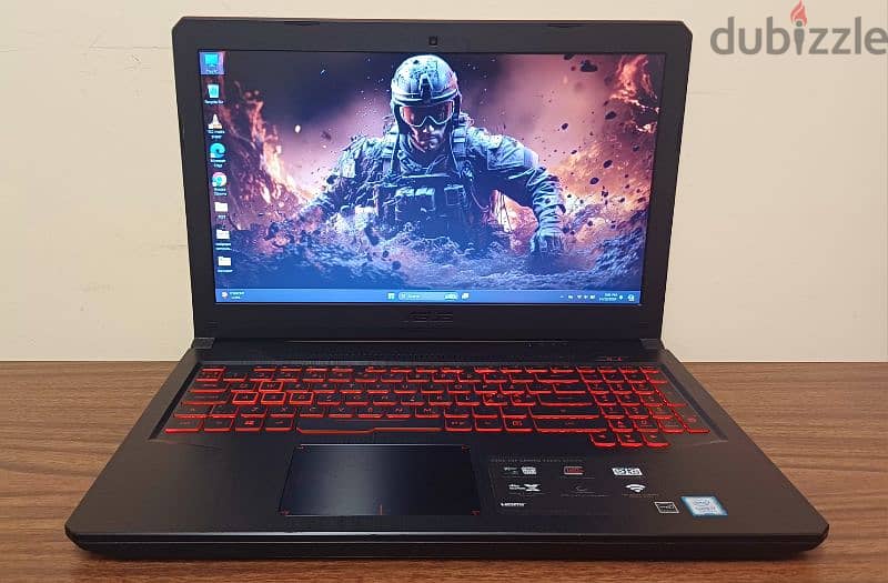 ASUS TUF GAMING - 4 GB VGA NVIDIA GTX 1050 - 16 GB RAM - 15.6" FHD 8