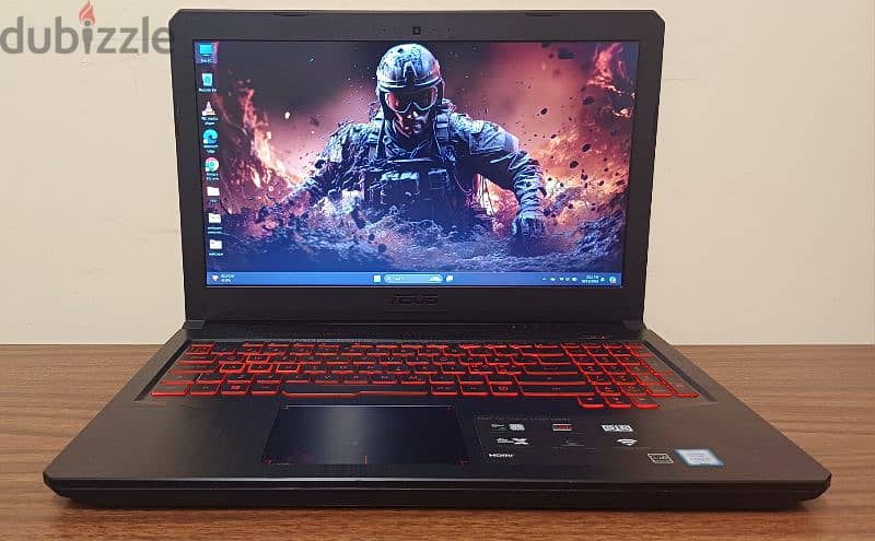 ASUS TUF GAMING - 4 GB VGA NVIDIA GTX 1050 - 16 GB RAM - 15.6" FHD 11