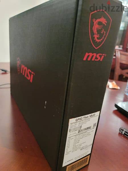 laptop msi gaming open box 4