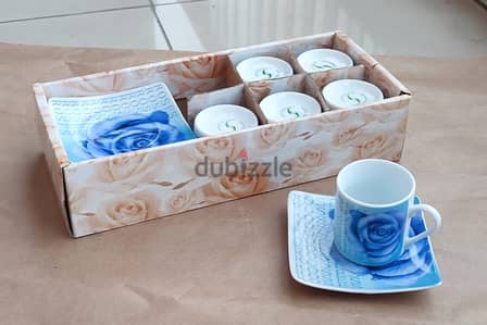 coffe cups rose design