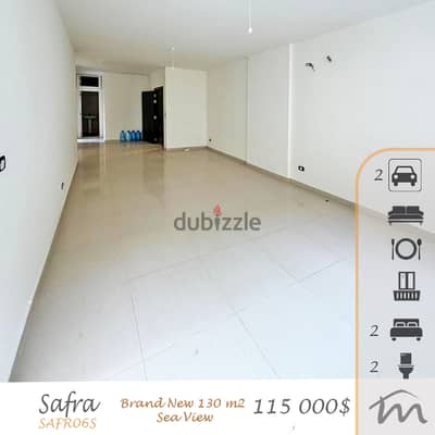 Safra | Building Age 5 | 130m² Apartment | 2 Parking | Sea View