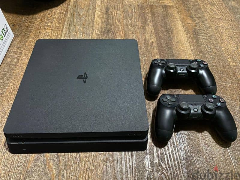 ps4 slim 1terra with 2 original controllers only 199$ 0