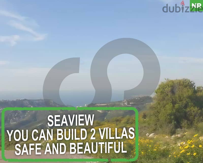 Prime Land -Seaview- Aabrine/عبرين (7 mins from Batroun) REF#NR113597 0