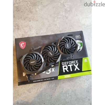 MSI VENTUS 3x 3090 Rtx grapgics card