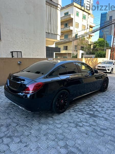 Mercedes C 450 AMG 2016 black on black (clean carfax) 4