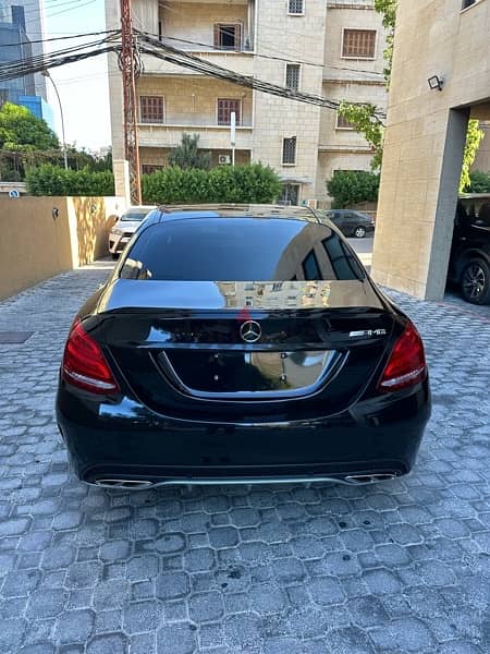 Mercedes C 450 AMG 2016 black on black (clean carfax) 5