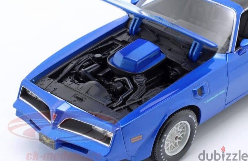 Pontiac Firebird 1978 diecast car model 1;18 5